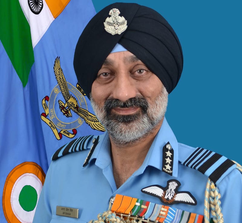 Air Marshal Amar Preet Singh appointed next chief of Indian Air Force