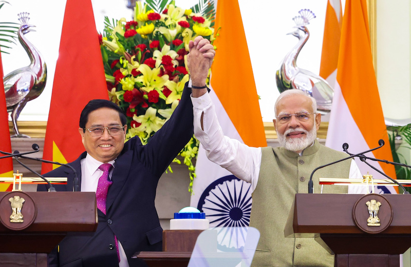 India, extends $300 million line of credit to Vietnam to boost Hanoi’s maritime security; New Delhi, Hanoi deepen strategic partnership