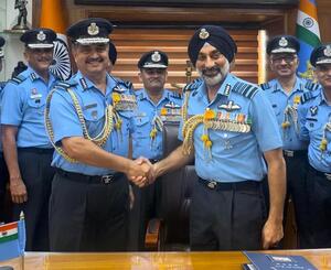 Air Chief Marshal Amar Preet Singh assumes charge as chief of Indian Air Force