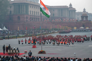 Beating Retreat ceremony marks grand finale of Republic Day celebrations