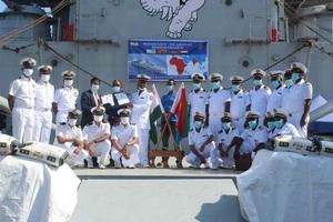 Mission Sagar-II: INS Airavat delivers food items to Eritrea