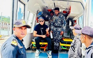 Indian Coast Guard evacuates injured Philippine crew member from merchant vessel off Port Blair coast