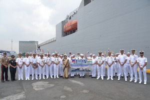 Indian Navy’s Eastern Fleet warships arrive in Manila for maritime partnership exercise