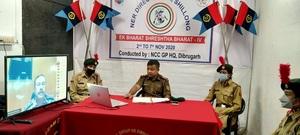 Dibrugarh NCC Group Hqs conducts “Ek Bharat Shresth Bharat” virtual camp   