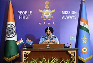 Indian Air Force chief Air Chief Marshal Amar Preet Singh raises alarm over technological gap with China but shows optimism for future