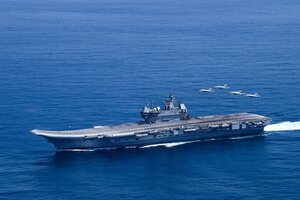 INS Vikrant, India’s first indigenously built aircraft carrier, joins Indian Navy’s Western Fleet