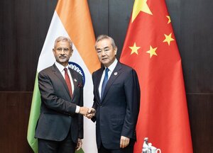 S Jaishankar meets his Chinese counterpart Wang Yi in Laos, stresses to resolve LAC issues to stabilize ties
