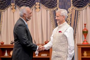 In Maldives, S Jaishankar pushes for improved New Delhi-Male ties, meets Mohamed Muizzu, launches India-aided projects