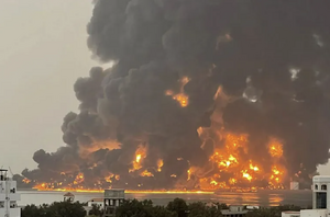 Israel bombs Yemen port city of Hodeidah in retaliation for deadly Houthi drone strike in Tel Aviv