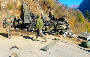 In Sikkim’s Zema, 16 Indian Army soldiers killed in truck accident