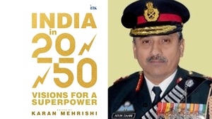 Blue economy, exclusive economy zone will create strife in maritime pace, says Lt Gen Arun Sahni (R) in ‘India in 2050’